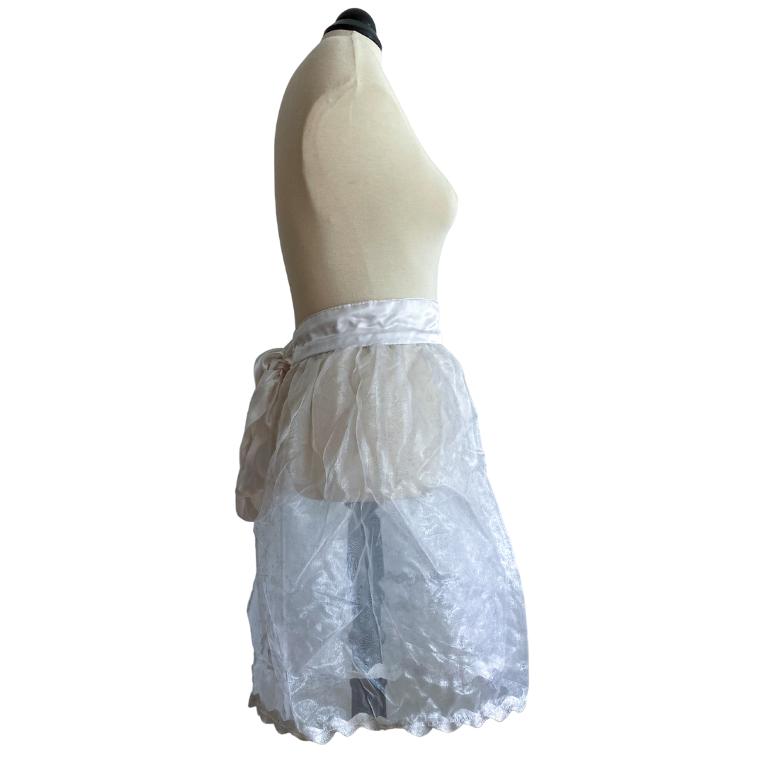 Snowflake Lace Half Apron