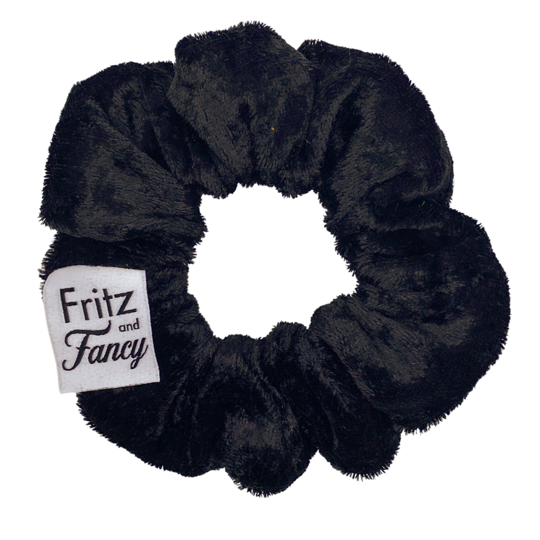 Black Velvet Scrunchie